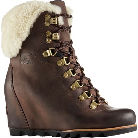 SOREL - Conquest Wedge Shearling Boot - Women's