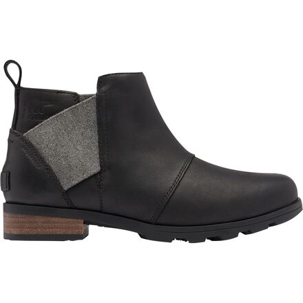 sorel emelie chelsea boot quarry