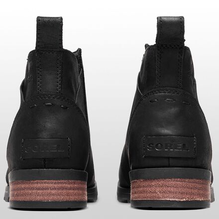 sorel emelie chelsea boot velvet tan