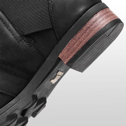 sorel emelie chelsea velvet tan