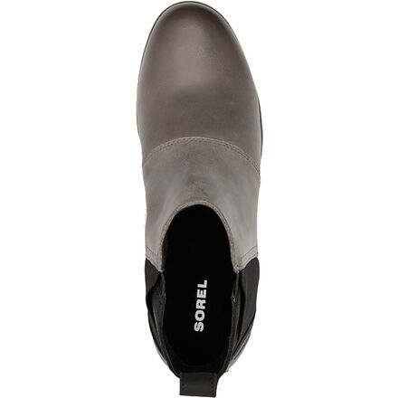 sorel emelie chelsea boot velvet tan