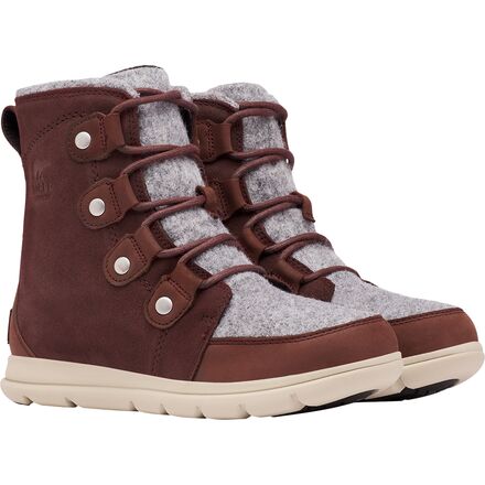 sorel explorer joan boots black