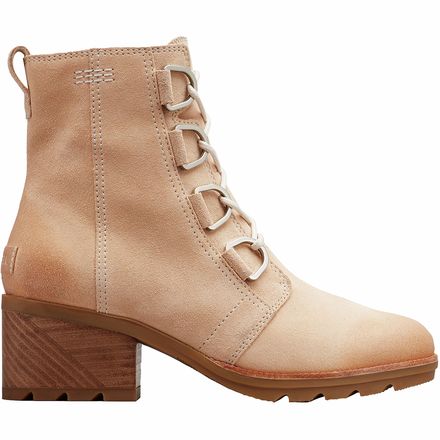 sorel cate lace up boot black