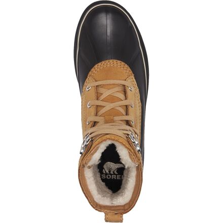 sorel men's caribou storm waterproof insulated mid winter boots