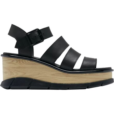 SOREL - Joanie III Ankle Strap Sandal - Women's - Black/Black