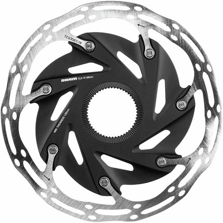 SRAM - Centerline XR Rotor - Centerlock - Black/Silver