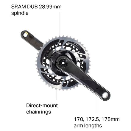 SRAM - Red DUB 12-Speed Crankset