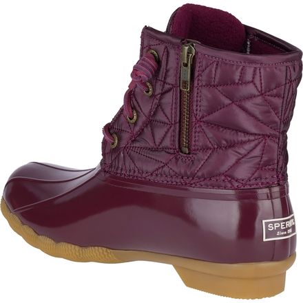 Sperry Top-Sider - Saltwater Shiny Quilted Nylon Boot - Women's