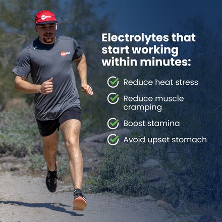 SaltStick - Fastchews Chewable Electrolyte Tablets - Box of 12 Packets