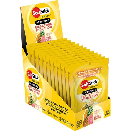 SaltStick - FastChews with Caffeine - 10 Count Packets