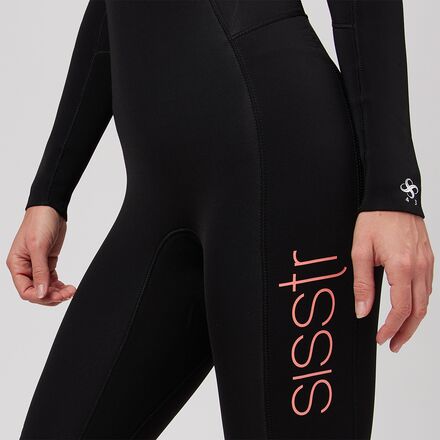 Sisstr Revolution - 7 Seas 4/3mm Back-Zip Long-Sleeve Full Wetsuit - Women's
