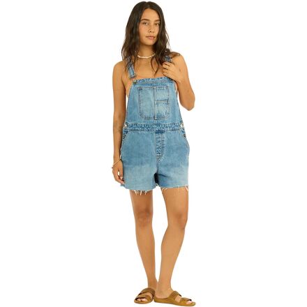 Salty Days Denim Shortall - Women's