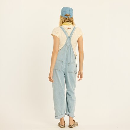 Sisstr Revolution - Billie Barrel Denim Overall - Women's