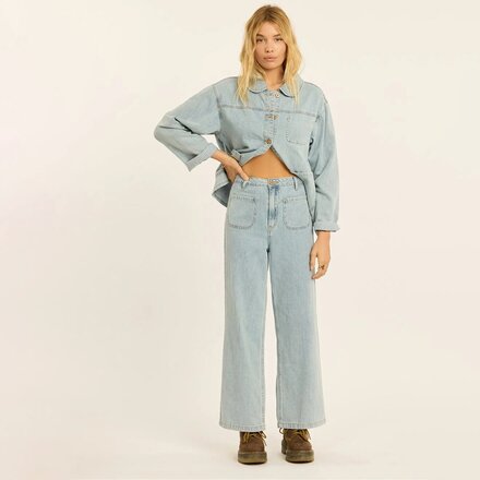 Sisstr Revolution - Danny High Waist Denim Pant - Women's