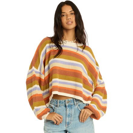 Keepin It Coastal Crew Sweater - Women's