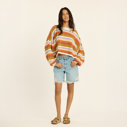 Sisstr Revolution - Keepin It Coastal Crew Sweater - Women's
