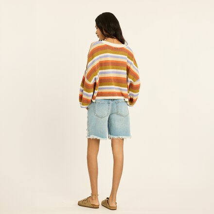 Sisstr Revolution - Keepin It Coastal Crew Sweater - Women's