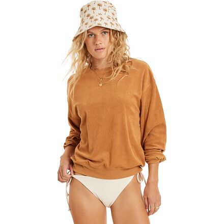 Gone Coastal Terry Fleece Sweatshirt - Women's