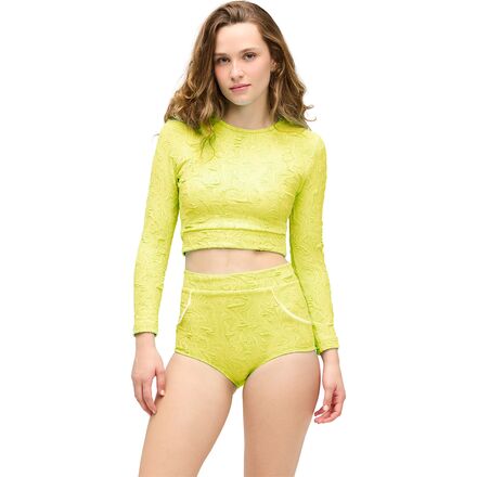 Palomar Cropped Top Rashguard - Women's