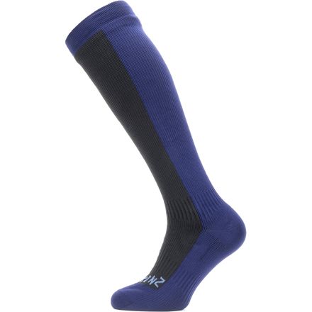 SealSkinz - Waterproof Cold Weather Knee Length Sock - Men's - Black/Navy Blue