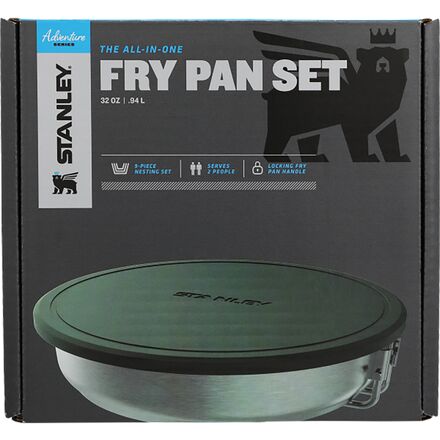 Stanley - Adventure All-In-One Fry Pan Set - Stainless Steel