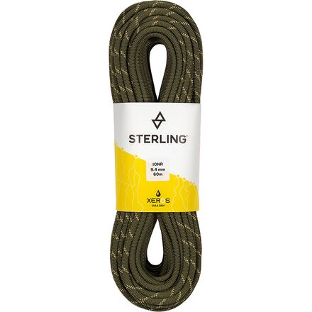 Sterling - IonR 9.4 BiColor XEROS Rope - Olive Drab