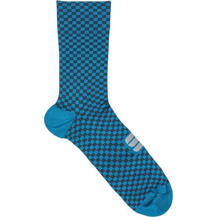 Sportful - Checkmate Sock - Blue Sea/Berry Blue