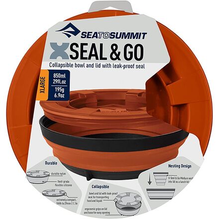 Sea To Summit - X-Seal & Go Bowl - Rust