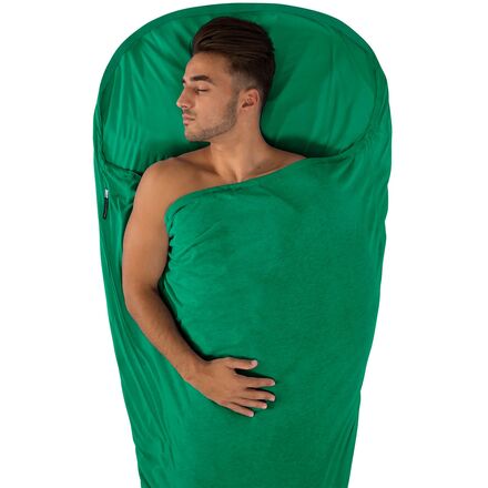 Sea To Summit - Coolmax Adaptor Insect Shield Sleeping Bag Liner - Emerald