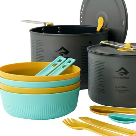 Sea To Summit - Frontier UL Two Pot 14-Piece Multi-Cook Set - 4 Person