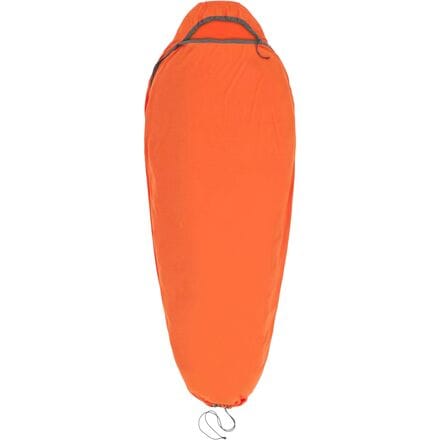 Sea To Summit - Reactor Extreme Mummy + Drawcord Sleeping Bag Liner - Spicy Orange