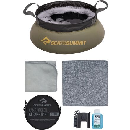 Camp Kitchen Clean Up Kit - 6-Piece
