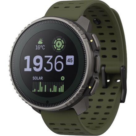 Vertical Titanium Solar Watch