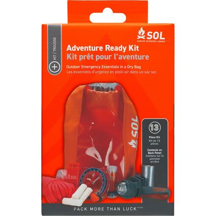 S.O.L Survive Outdoors Longer - Adventure Ready Survival Kit