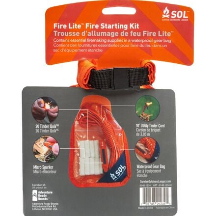 S.O.L Survive Outdoors Longer - Fire Lite Kit
