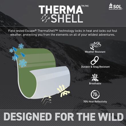 S.O.L Survive Outdoors Longer - Escape Bivvy + Hood