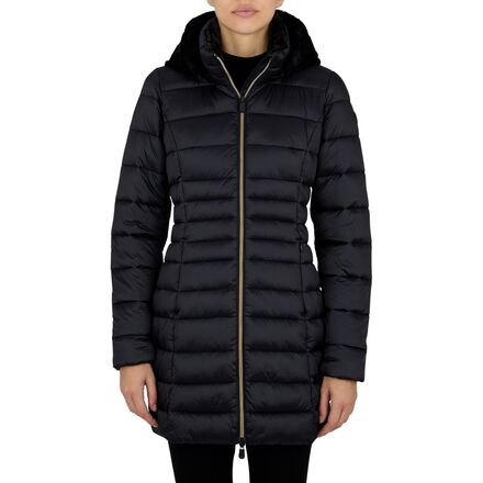 Save The Duck - Maylin Long Faux Fur Hood Puffer Jacket - Women's
