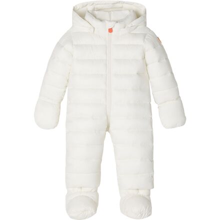 Save The Duck - Storm Hooded Jumpsuit + Mittens & Shoes - Infants' - Off White