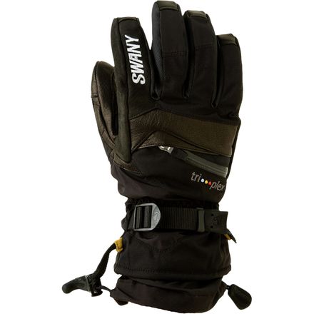 Swany Men's X-Change Leather Winter Gloves - Warm & Durable