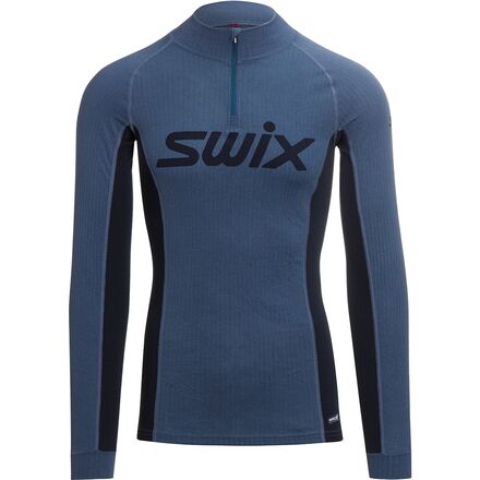 Swix - RaceX Bodywear 1/2-Zip Top - Men's - Blue Sea