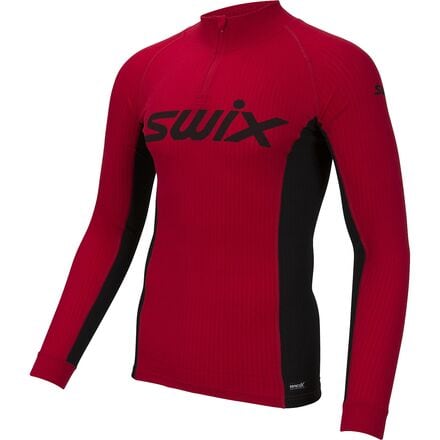 Swix - RaceX Bodywear 1/2-Zip Top - Men's - Swix Red