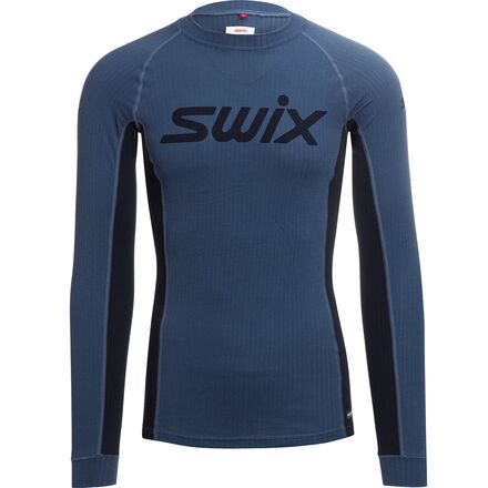 Swix - RaceX Bodywear Long-Sleeve Top - Men's - Blue Sea
