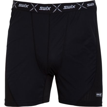 Swix - RaceX Bodywear Wind Boxer - Men's - Black