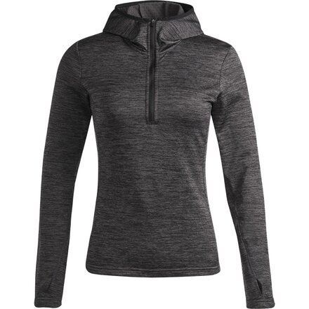 Tista Grid Full-Zip Hood Midlayer Top - Women's