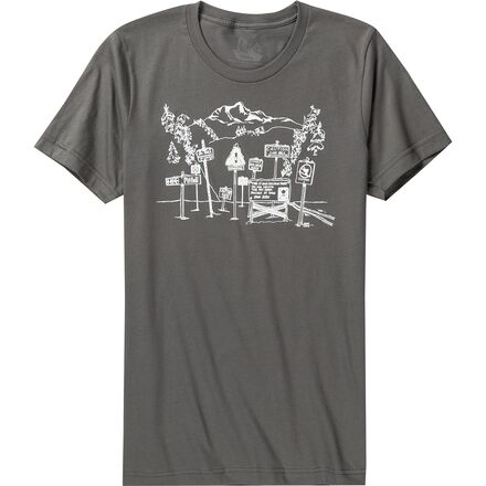 Slow Loris - Backcountry Short-Sleeve T-Shirt - Men's - Asphalt