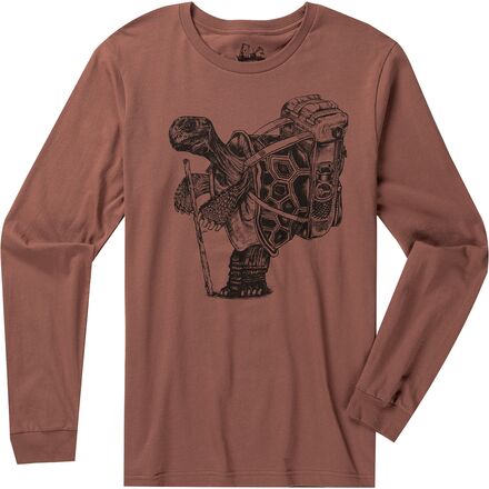 Slow Loris - Hiking Tortoise Long-Sleeve T-Shirt - Men's - Chestnut