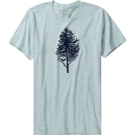 Slow Loris - Tree BnB Short-Sleeve T-Shirt - Men's - Heather Prism Ice Blue