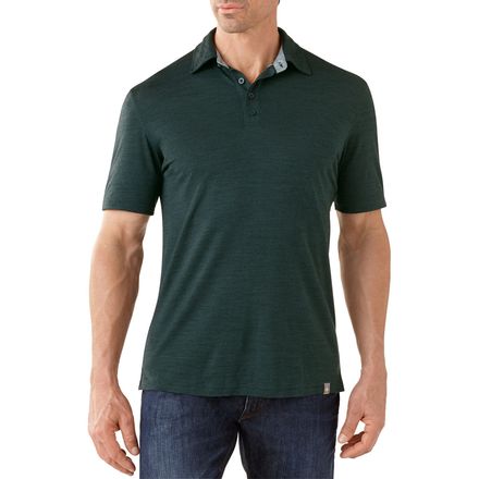 Smartwool - Fish Creek Solid Polo - Men's
