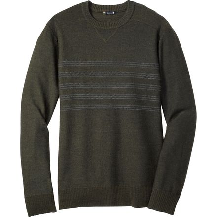 Smartwool - Kiva Ridge Reverse Jersey Stripe Crew Sweater - Men's