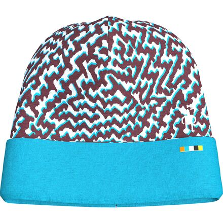 Merino 250 Reversible Pattern Cuffed Beanie - Kids'